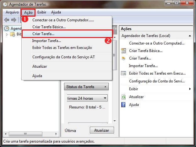 Criar tarefa Criar tarefa
