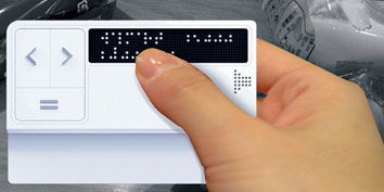 Imagem de: Designer cria conceito de cartão de crédito para cegos