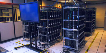 Imagem de: Mais de 1500 PlayStation 3 reunidos para formar um único supercomputador