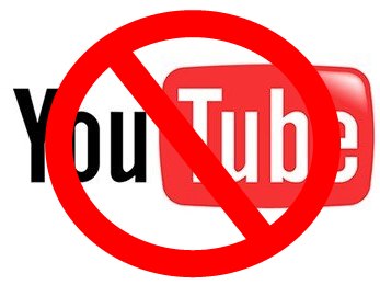 Usar o YouTube? Não pode. Usar o YouTube? Não pode.