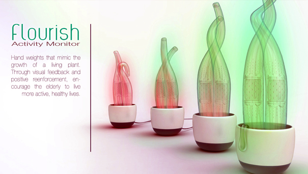 Pesos para exercícios físicos que imitam plantas