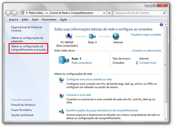 Compartilhamento Impressora Windows 7 E Vista