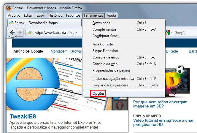 Como Habilitar A Aceleracao De Hardware Dos Navegadores Firefox Ie E Chrome Tecmundo