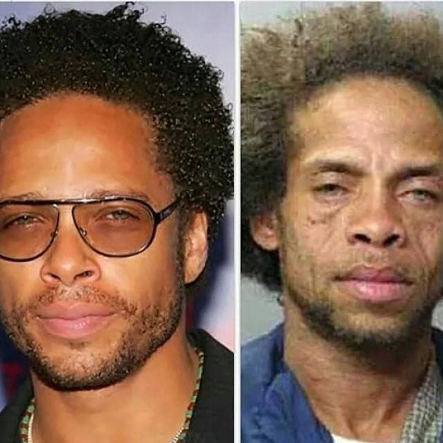 Imagem de: Foto de Gary Dourdan, o Warrick de CSI, consumido pelas drogas é verdadeira?