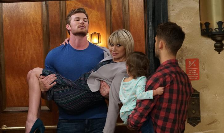 Imagem de: Baby Daddy: Danny superprotetor da grávida Riley em cenas do episódio 6x06