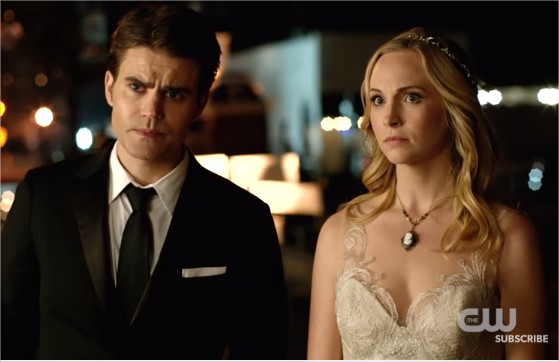 Imagem de: Vampire Diaries: assista a uma cena deletada do episódio final com Stefan e Caroline