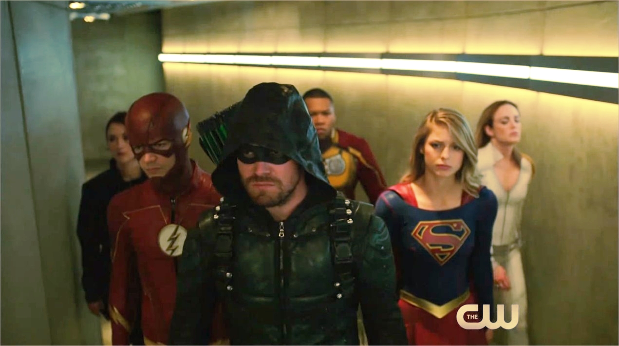 Crisis On Earth X Novo Teaser Do Crossover Das Séries Com Heróis Da Dc Cw Minha Série