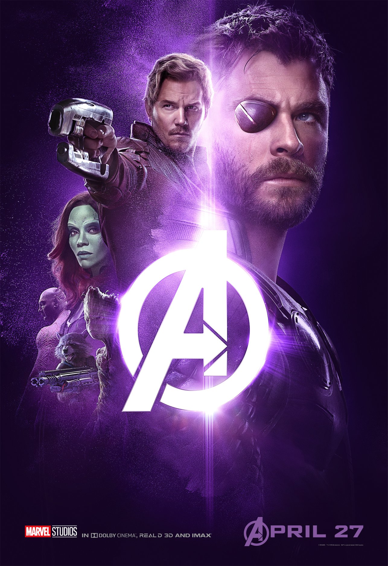 Imagem de: Pôsteres oficiais e artes incríveis de Vingadores: Guerra Infinita
