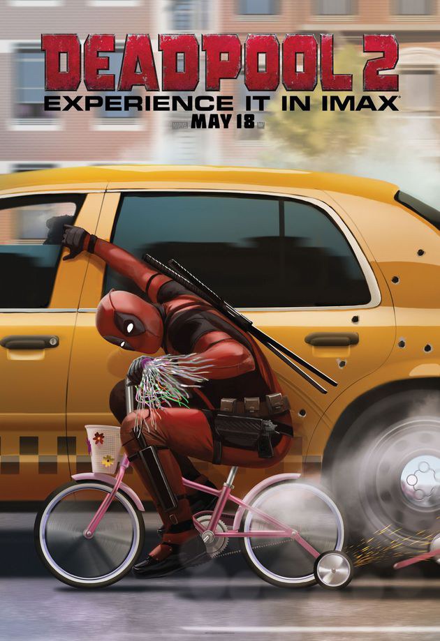 Imagem de: Deadpool 2: novos pôsteres oficiais das salas IMAX