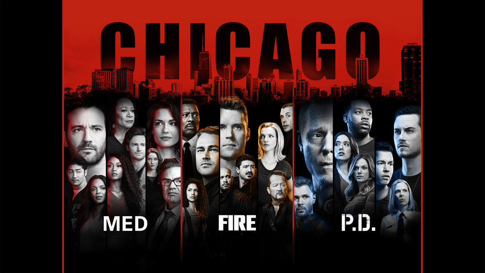 Imagem de: Crossover triplo das séries Chicago: trailer e cenas com incêndio em arranha-céu