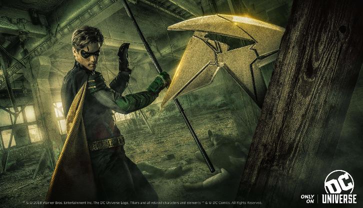Imagem de: Titans: Dick recorda época com Batman na sinopse e fotos do 3º episódio