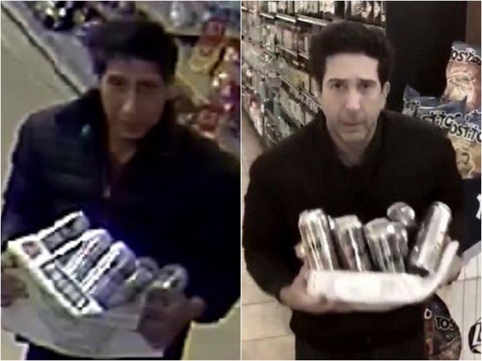Imagem de: Ross ladrão? Sósia de David Schwimmer é procurado pela polícia e ator brinca com situação