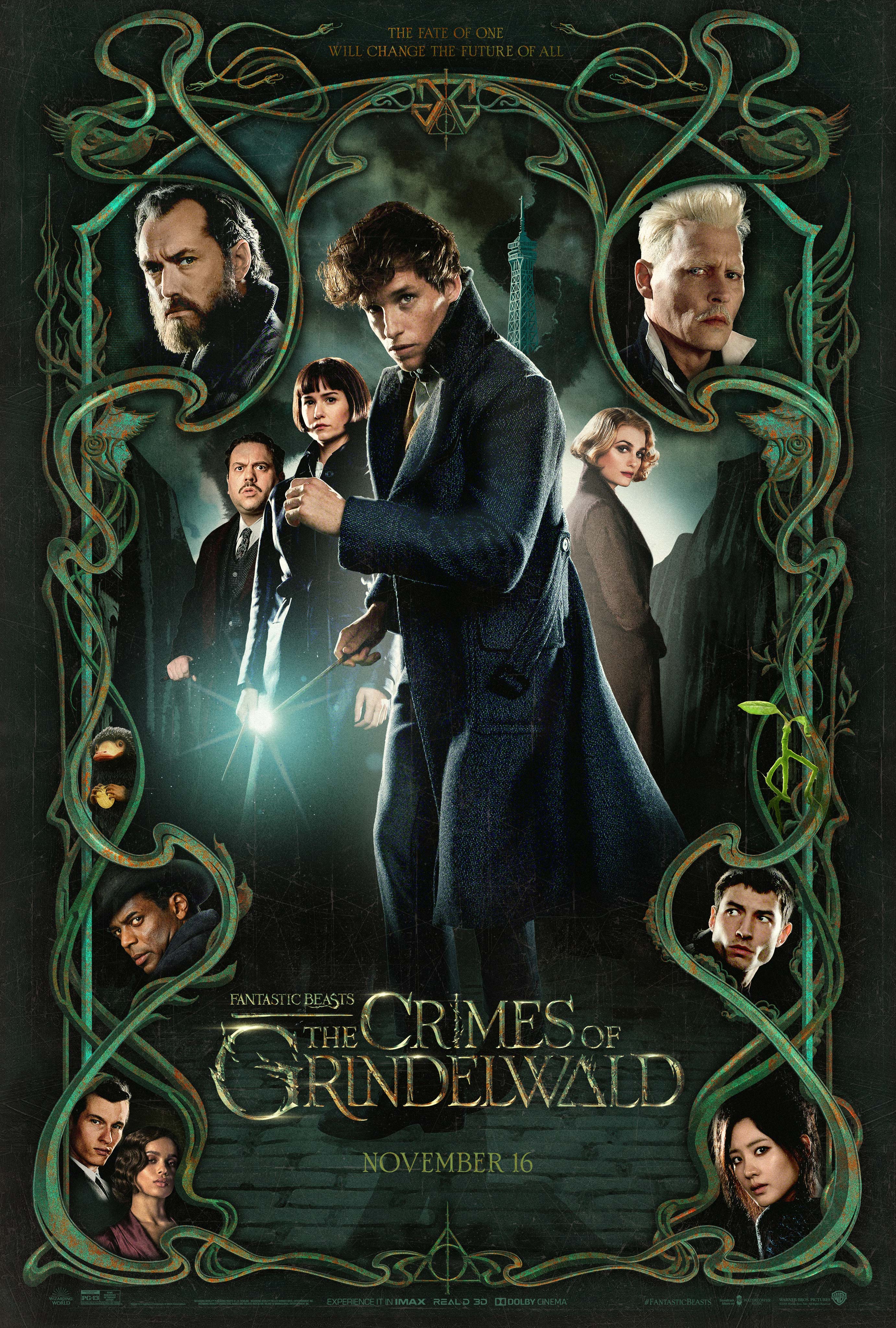 Imagem de: Previsão de bilheteria de estreia de Animais Fantásticos: Os Crimes de Grindelwald