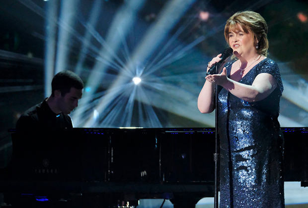 Imagem de: Susan Boyle emociona com retorno no America's Got Talent: The Champions