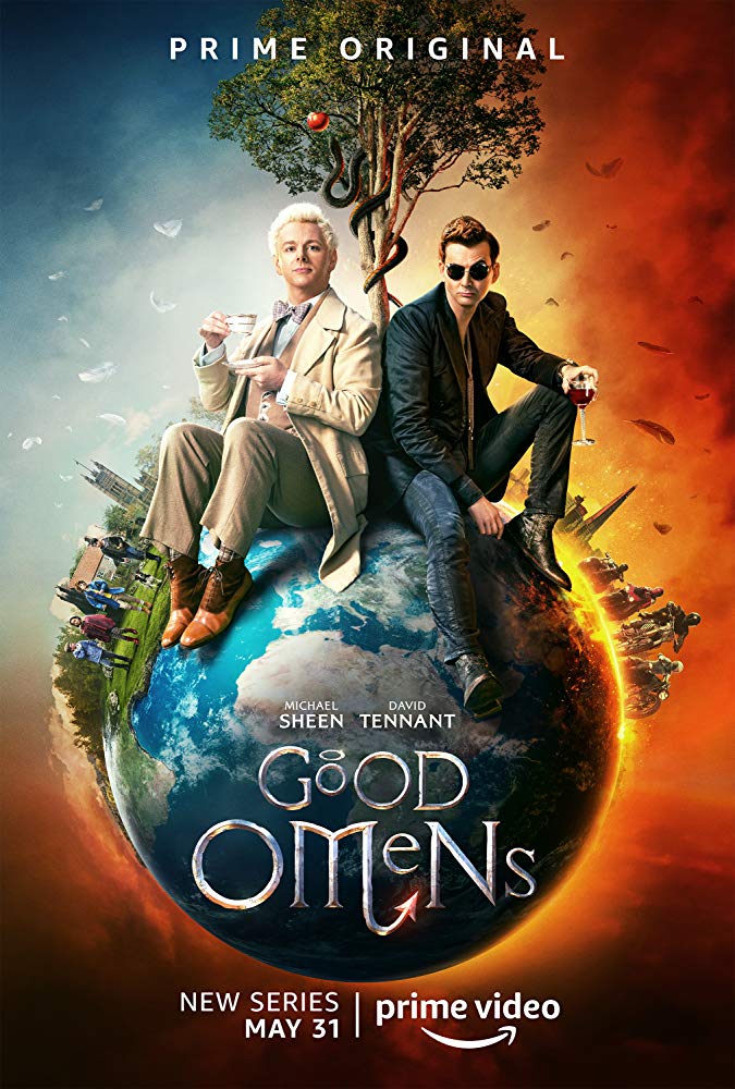 Imagem de: Good Omens: data de estreia, pôster e sequência de abertura da aguardada série