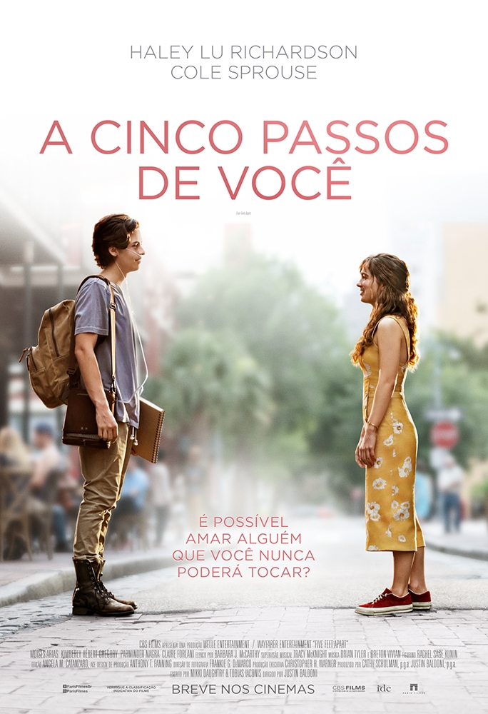 Imagem de: Crítica: A Cinco Passos de Você, com Cole Sprouse e Haley Lu Richardson
