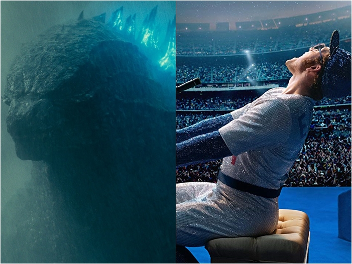 Imagem de: Bilheteria: Godzilla II e Rocketman estreiam com resultados opostos