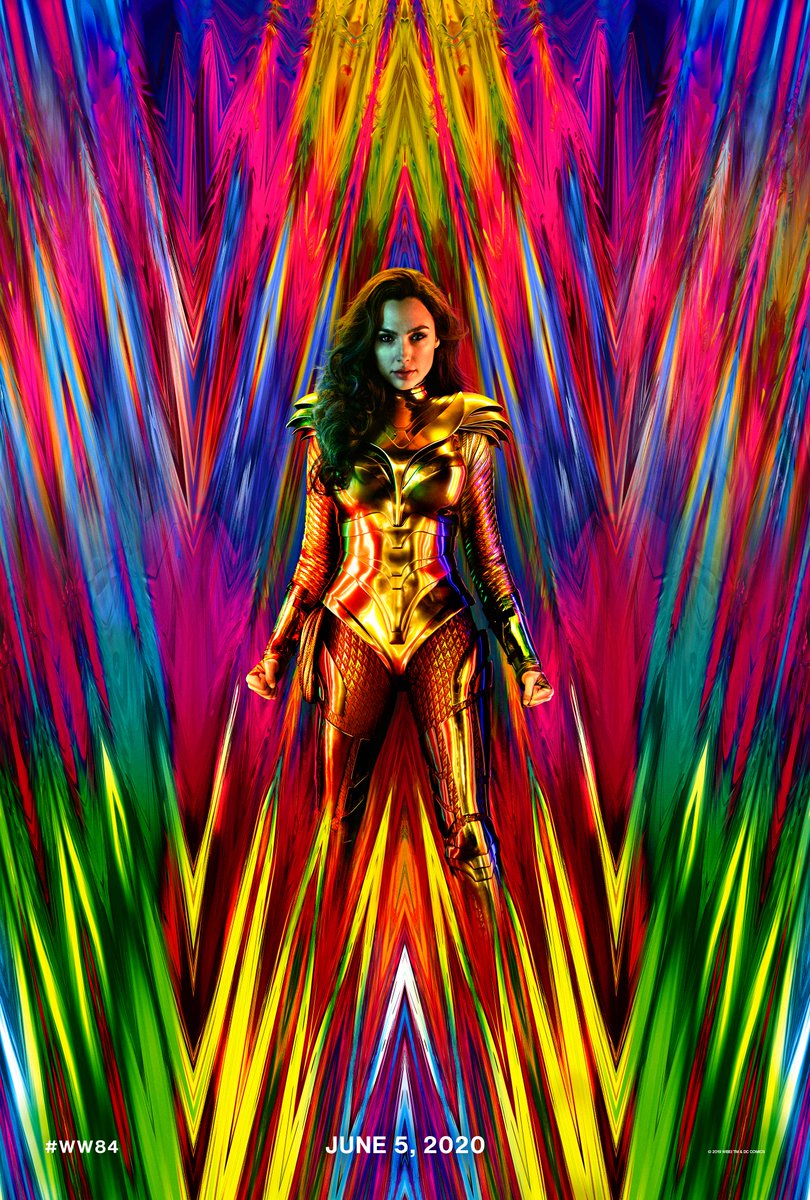 Imagem de: Mulher-Maravilha 1984: primeiro pôster da sequência com heroína da DC