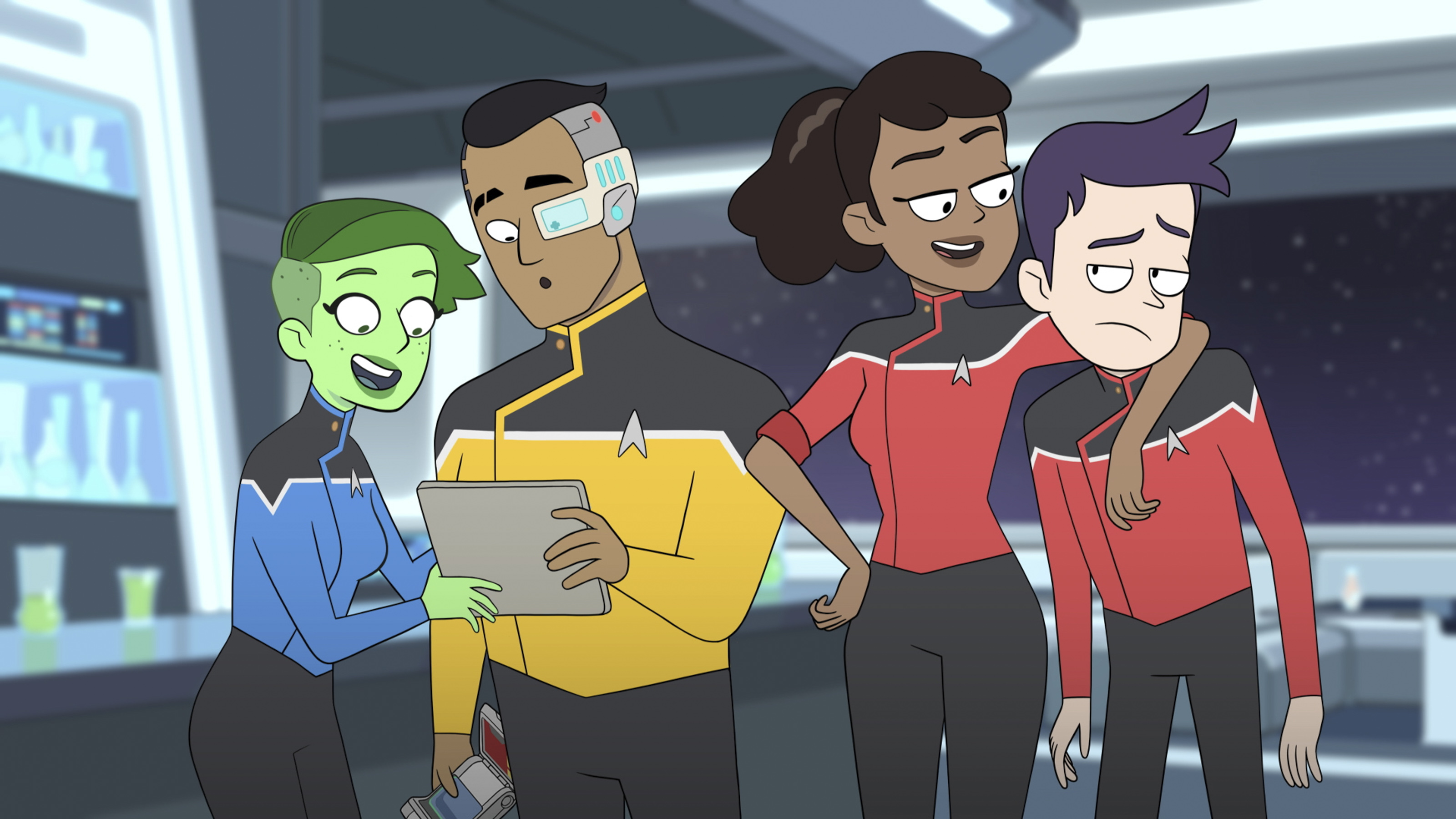 Imagem de: Star Trek Lower Decks: conheça o elenco da animação