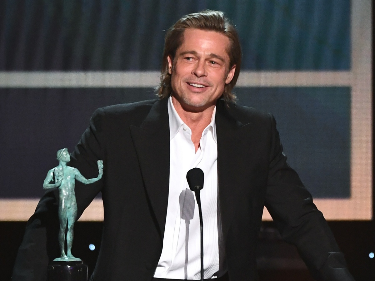 Imagem de: Discurso de Brad Pitt no SAG Awards menciona Quentin Tarantino