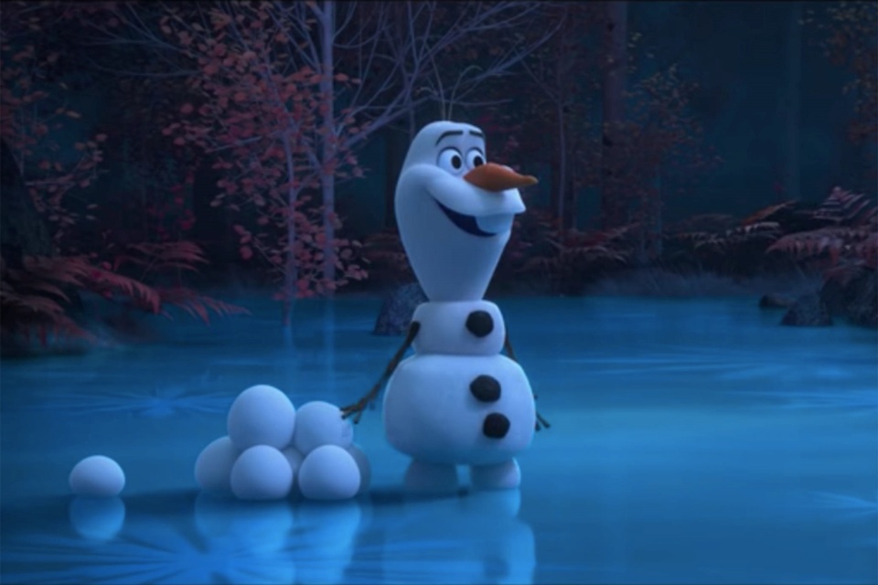 Imagem de: Disney lança nova animação via streaming de Frozen e Olaf