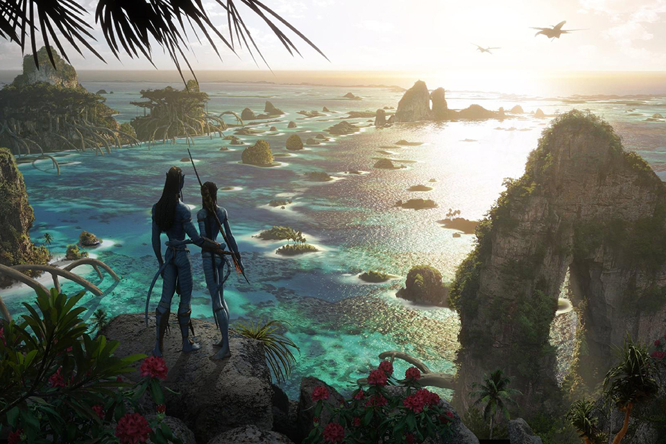 Imagem de: Avatar 2: nova foto mostra processo de captura de imagens subaquáticas