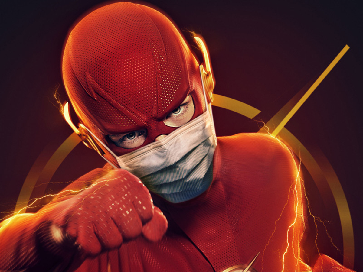 Imagem de: Heróis do Arrowverse usam máscaras de proteção em campanha da The CW